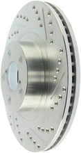 Load image into Gallery viewer, StopTech Select Sport 09-13 Subaru Forester Slotted and Drilled Left Front Rotor
