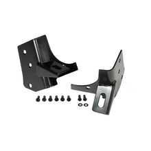 Load image into Gallery viewer, Rugged Ridge 97-06 Jeep Wrangler TJ Windshield Hinge Light Brackets Black

