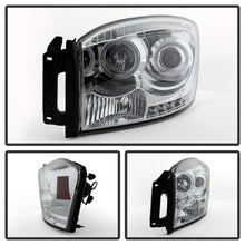 Load image into Gallery viewer, Spyder Dodge Ram 1500 06-08/Ram 2500 06-09 Projector Headlights LED Halo LED Chrm PRO-YD-DR06-HL-C
