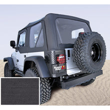 Load image into Gallery viewer, Rugged Ridge S-Top Door Skins Black Clear Windows 97-02 Jeep Wrangler TJ
