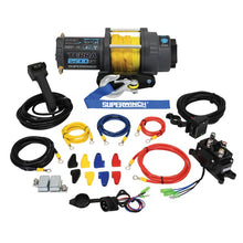 Load image into Gallery viewer, Superwinch 2500 LBS 12V DC 3/16in x 40ft Synthetic Rope Terra 2500SR Winch - Gray Wrinkle
