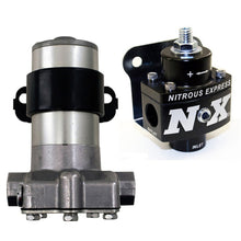 Load image into Gallery viewer, Nitrous Express Black Style Fuel Pump and Non Bypass Regulator Combo
