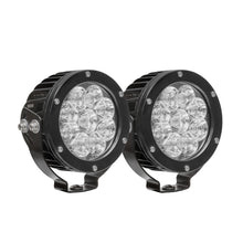 Load image into Gallery viewer, Westin Axis LED Auxiliary Light 4.75 inch Round Spot w/3W Osram (Set of 2) - Black
