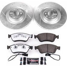 Load image into Gallery viewer, Power Stop 09-11 Audi A6 Quattro Front Z26 Street Warrior Brake Kit

