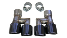Load image into Gallery viewer, Corsa 18-19 Ford Mustang Eco 2.3L Twin 4in Black PVD Pro-Series Tip Kit (Clamps Included)
