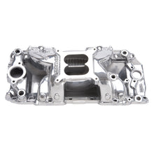 Load image into Gallery viewer, Edelbrock Polished B/B Chev Rect Port RPM Air-Gap Manifold
