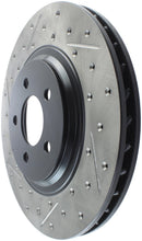 Load image into Gallery viewer, StopTech 94-04 Ford Mustang SVT Cobra Slotted &amp; Drilled Sport Front Right Brake Rotor
