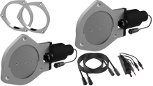 Load image into Gallery viewer, QTP 4in Bolt-On QTEC Dual Electric Cutout Valves w/Flanges - Pair
