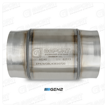 Load image into Gallery viewer, GESI G-Sport 400 CPSI GEN 2 EPA Compliant 4in Inlet/Out Catalytic Converter-4.5in x 4in 500-850HP
