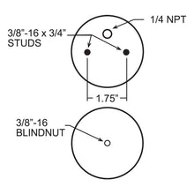 Load image into Gallery viewer, Firestone Ride-Rite Replacement Bellow 268C (For Kit PN 2173/2485/2410/2213/2223/2189) (W217606762)
