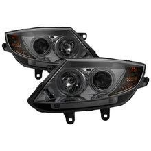 Load image into Gallery viewer, Spyder BMW Z4 03-08 Projector Headlights Halogen Model Only - LED Halo Smoke PRO-YD-BMWZ403-HL-SM
