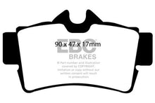 Load image into Gallery viewer, EBC 94-98 Ford Mustang 3.8 Ultimax2 Rear Brake Pads
