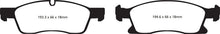 Load image into Gallery viewer, EBC 11+ Dodge Durango 3.6 Yellowstuff Front Brake Pads
