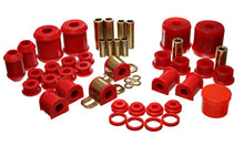 Load image into Gallery viewer, Energy Suspension 00-1/01 Mitsubishi Eclipse FWD Red Hyper-flex Master Bushing Set
