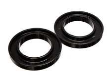 Load image into Gallery viewer, Energy Suspension Universal 3-3/16in ID 5-1/4in OD 3/4in H Black Coil Spring Isolators (2 per set)
