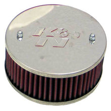 Load image into Gallery viewer, K&amp;N Universal Custom Air Filter - Round 1.625in Flange / 1.625in ID / 2.75in Overall Height
