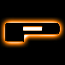 Load image into Gallery viewer, ORACLE Lighting Universal Illuminated LED Letter Badges - Matte Black Surface Finish - P
