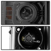 Load image into Gallery viewer, Spyder Chevy Silverado 14-16 2500 HD Projector Headlights Light Bar DRL Smke PRO-YD-CSHD14-LBDRL-SM
