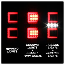 Load image into Gallery viewer, Spyder 16-17 Toyota Tacoma LED Tail Lights - Black (ALT-YD-TT16-LED-BK)
