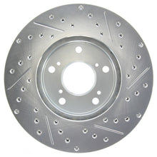 Load image into Gallery viewer, StopTech Select Sport 06-08 Honda Civic GX / 98-02 Accord V7 Slotted and Drilled Right Front Rotor
