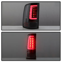 Load image into Gallery viewer, Spyder 07-13 GMC Sierra 1500 V2 Light Bar LED Tail Lights - Black (ALT-YD-GS07V2-LBLED-BK)
