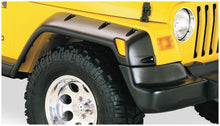 Load image into Gallery viewer, Bushwacker 97-06 Jeep TJ Fender Flares Large Pocket Style Euro Ribicon Conversion Package - Black
