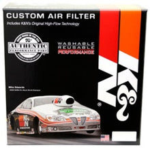 Load image into Gallery viewer, K&amp;N 14in Red Custom Air Cleaner Assembly - 5.125in ID x 14in OD x 6.625in H

