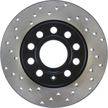 Load image into Gallery viewer, StopTech Drilled Cryo Sport Brake Rotor Rear Right 12-13 Volkswagen Beetle
