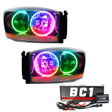 Load image into Gallery viewer, Oracle 06 Dodge Ram SMD HL - Black - ColorSHIFT w/ BC1 Controller
