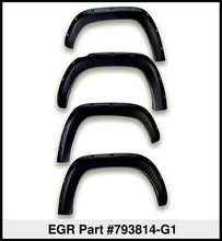 Load image into Gallery viewer, EGR 11-15 Ford Super Duty Bolt-On Look Color Match Fender Flares - Set - Carbon Black
