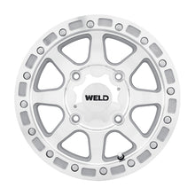 Load image into Gallery viewer, Weld UTV RF Series Phantom U520 15x7 Phantom Beadlock 4x136 5BS (38mm Offset) Machined
