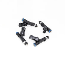 Load image into Gallery viewer, DeatschWerks 85-98 Volvo 240/740/940 Red Block 650cc Injectors - Set  of 4
