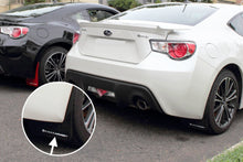 Load image into Gallery viewer, Rally Armor 13-17 Subaru BRZ / Scion FR-S Black UR Mud Flap w/ White Logo
