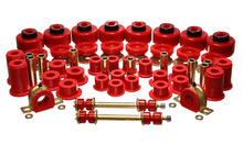 Load image into Gallery viewer, Energy Suspension 99-06 Chevy C1500 New Body Style Silverado 2WD Red Hyper-flex Master Bushing Set
