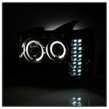 Load image into Gallery viewer, Spyder GMC Sierra 1500/2500/3500 07-13 Projector Headlights LED Halo- LED Smoke PRO-YD-GS07-HL-SM
