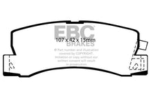 Load image into Gallery viewer, EBC 90-91 Lexus ES250 2.5 Greenstuff Rear Brake Pads

