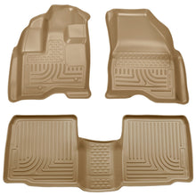 Load image into Gallery viewer, Husky Liners 10-13 Ford Taurus WeatherBeater Combo Tan Floor Liners
