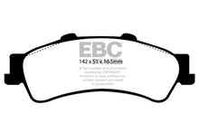 Load image into Gallery viewer, EBC 01-05 Cadillac Deville 4.6 HD Greenstuff Rear Brake Pads
