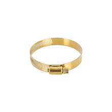 Load image into Gallery viewer, Mishimoto High-Torque Worm Gear Clamp 0.31in.-0.47in. (8mm-12mm) - Pack of 10 - Gold
