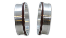 Load image into Gallery viewer, Vibrant Aluminum Weld Ferrules w/ O-Rings for 5in OD Tubing - Sold in Pairs
