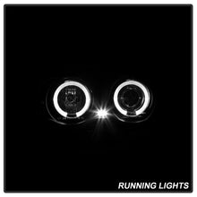 Load image into Gallery viewer, Spyder 99-01 BMW E46 3 Series 4DR Projector Headlights 1PC LED Halo (PRO-YD-BMWE46-4D-HL-AM-BSM)
