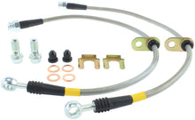 Load image into Gallery viewer, StopTech 05-07 LGT/LGT Spec B Stainless Steel Front Brake Lines

