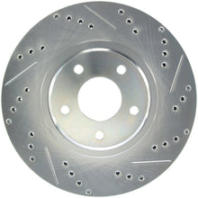Load image into Gallery viewer, StopTech Select Sport Select Sport Nissan Slotted and Drilled Left Front Rotor
