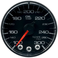 Load image into Gallery viewer, Autometer Spek-Pro 52.4mm 100-300 F Deg Digital Stepper Motor Oil Temp Gauge
