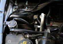 Load image into Gallery viewer, J&amp;L 10-18 Ford Taurus Sho EcoBoost V6 Passenger Side Oil Separator 3.0 - Clear Anodized
