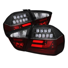 Load image into Gallery viewer, Spyder BMW E90 3-Series 06-08 4Dr LED Indicator LED Tail Lights Blk ALT-YD-BE9006-LBLED-G2-BK
