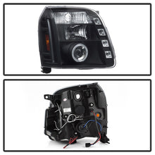 Load image into Gallery viewer, Spyder GMC Yukon 07-14/GMC Yukon Denali 07-14Projector Headlights LED Halo LED Blk PRO-YD-GY07-HL-BK
