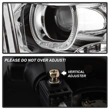 Load image into Gallery viewer, xTune Dodge Ram 2009-2014 Halo LED Projector Headlights - Chrome PRO-JH-DR09-CFB-C
