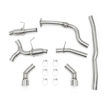 Load image into Gallery viewer, Mishimoto 2016+ Chevrolet Camaro 2.0T Dual Polished Tip Cat-Back Exhaust
