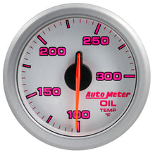 Load image into Gallery viewer, Autometer Airdrive 2-1/6in Oil Temp Gauge 100-300 Degrees F - Silver
